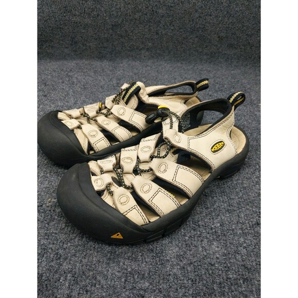 Keen Sandals Size 6 Washable Comfort Hiking Shoes Waterproof Tan/ Black - Picture 4 of 16